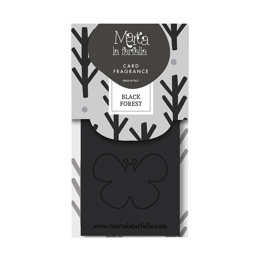 MARTA LA FARFALLA CARD – BLACK FOREST autóillatosító